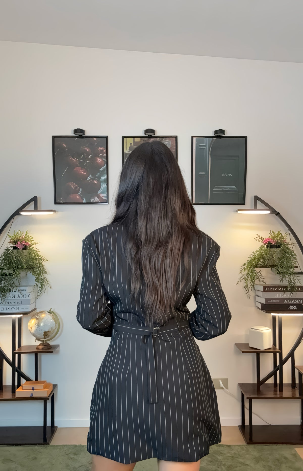 BLAZER DRESS GESSATO