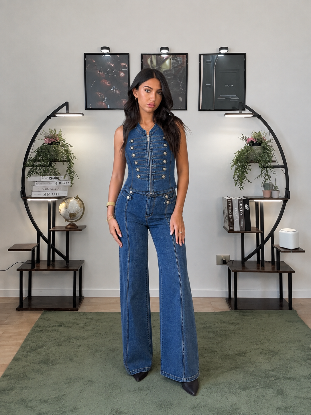SET DENIM MILITARY